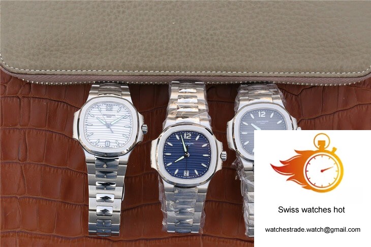 Patek Philippe Nautilus Ladies 7118/1A-001 PF Factory Blue Dial 10