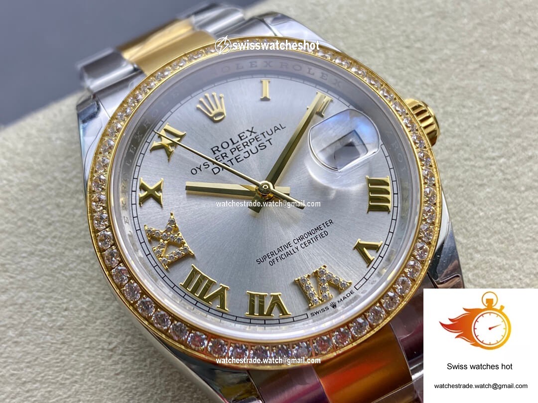 Rolex Datejust M126283RBR-0018 EW Factory Diamond-set Bezel 2