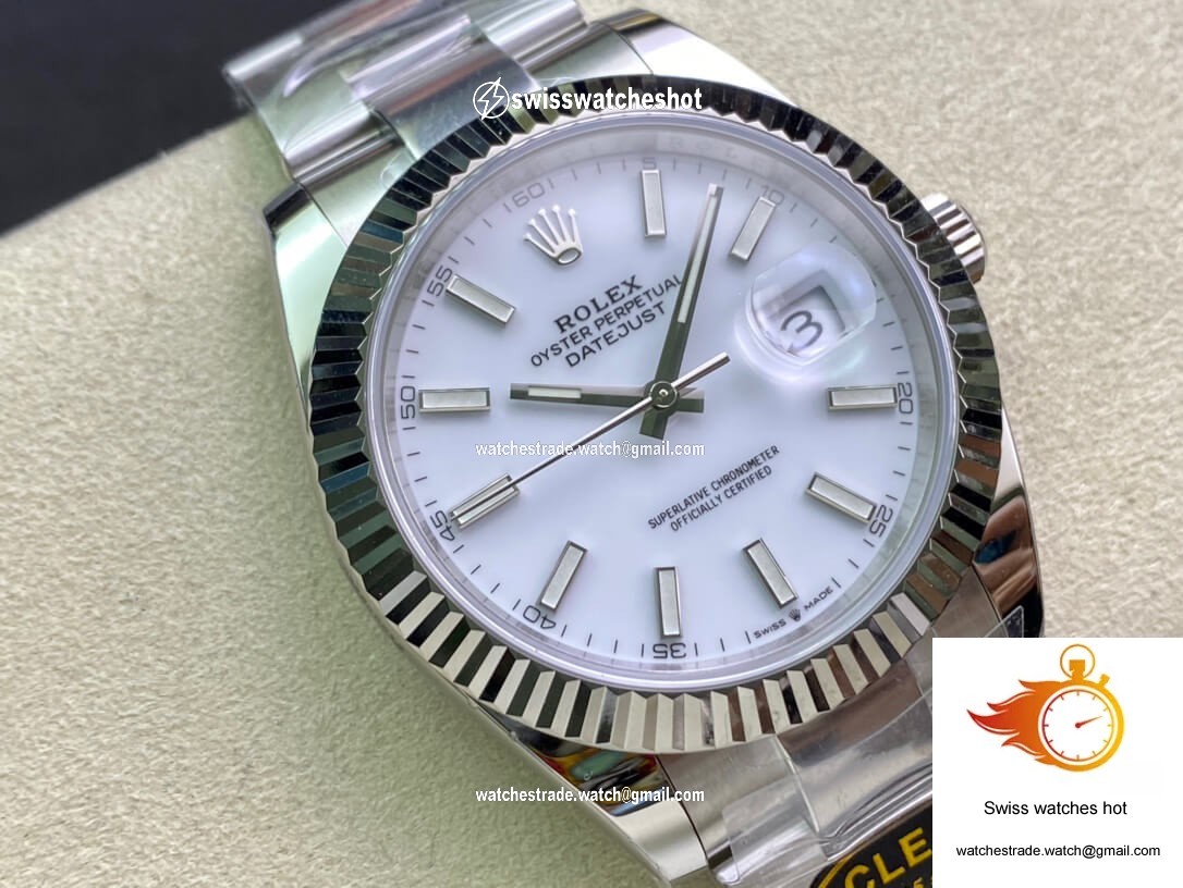 Rolex Datejust M126334-0009 Clean Factory White Dial 2