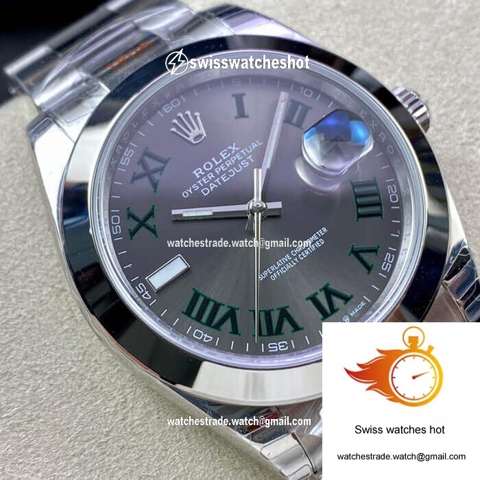 Rolex Datejust M126300-0013 EW Factory Dark Grey Dial 2