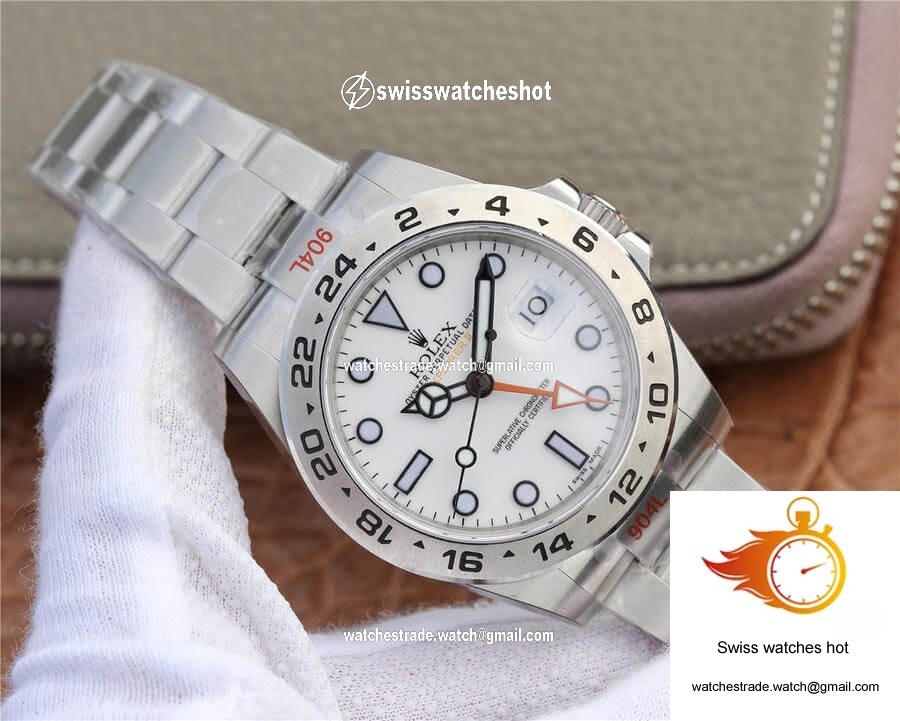 Rolex Explorer M216570-0001 GM Factory V4 Stainless Steel White Dial 2