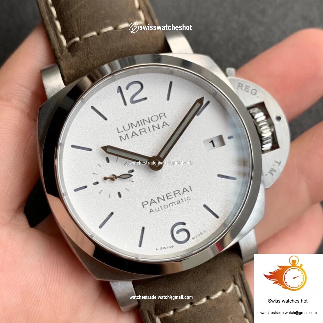 Panerai Luminor PAM01394 VS Factory White Dial 2