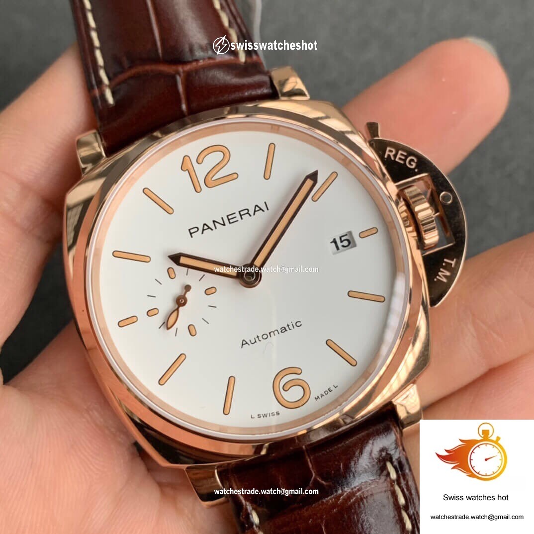 Panerai Luminor PAM01042 VS Factory White Dial 2