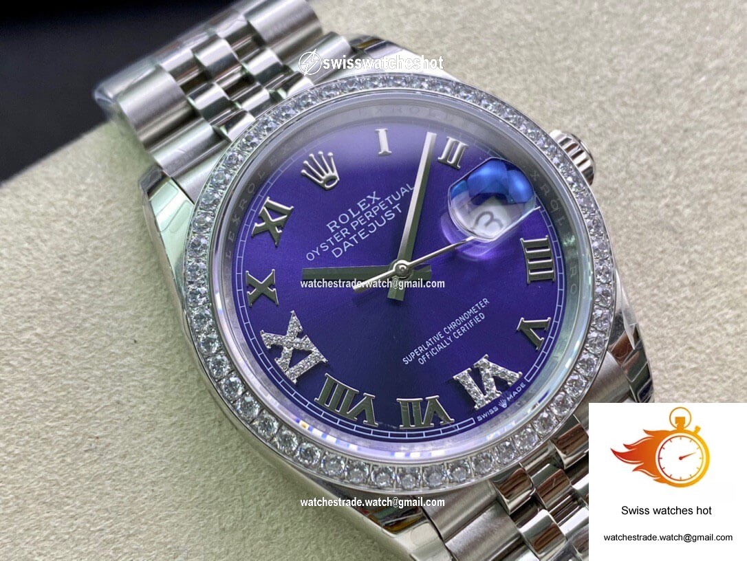 Rolex Datejust M126284RBR-0013 EW Factory Diamond-set Bezel 2