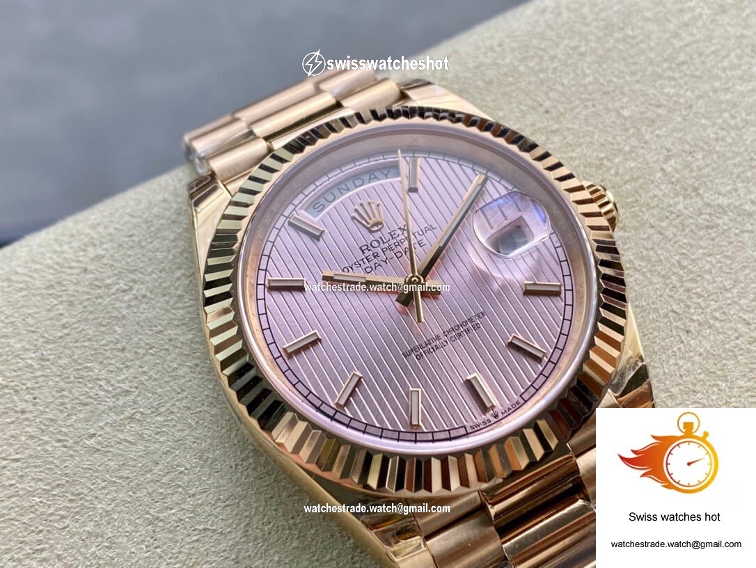 Rolex Day Date M228235-0005 EW Factory Rose Gold 2