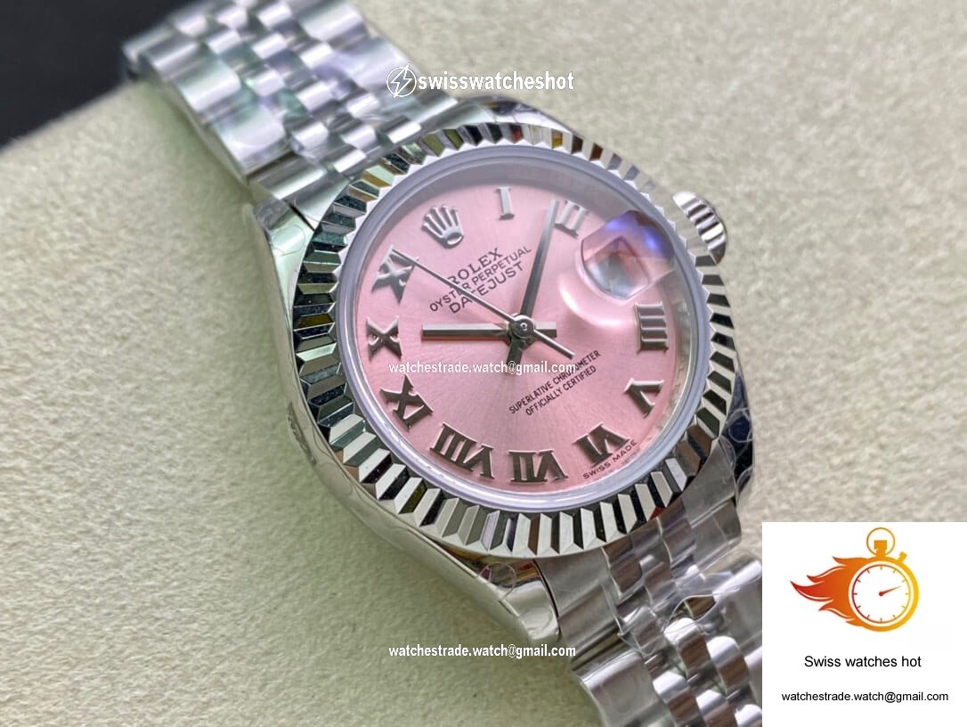 Rolex Datejust M279174-0017 28MM EW Factory Pink Dial 2