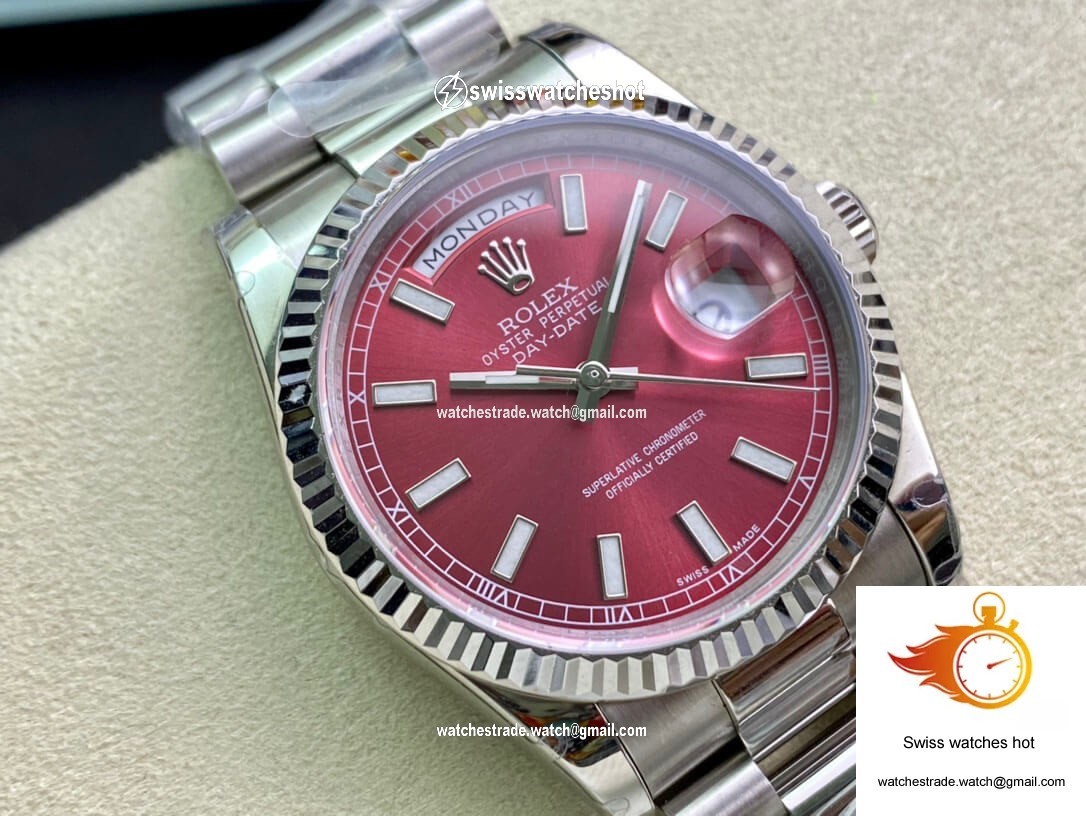 Rolex Day Date 118239 EW Factory 18k White Gold 2