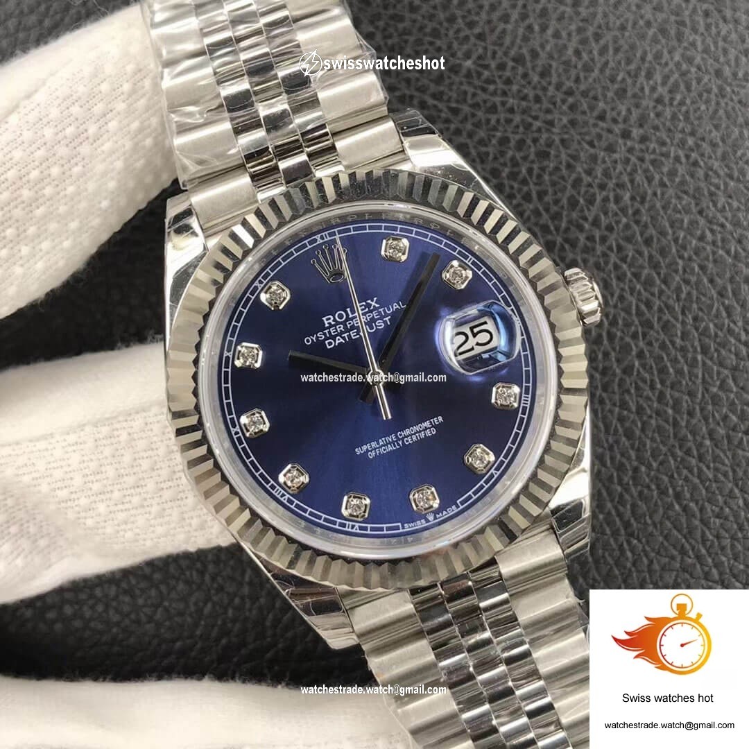 Rolex Datejust M126234-0037 EW Factory 18ct White Gold 2