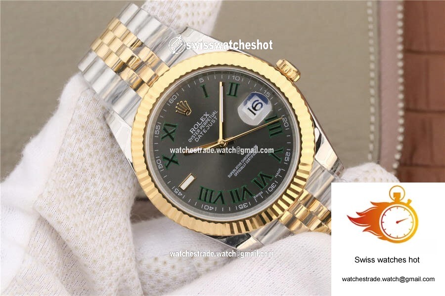 Rolex Datejust M126333-0020 EW Factory Yellow Gold 2