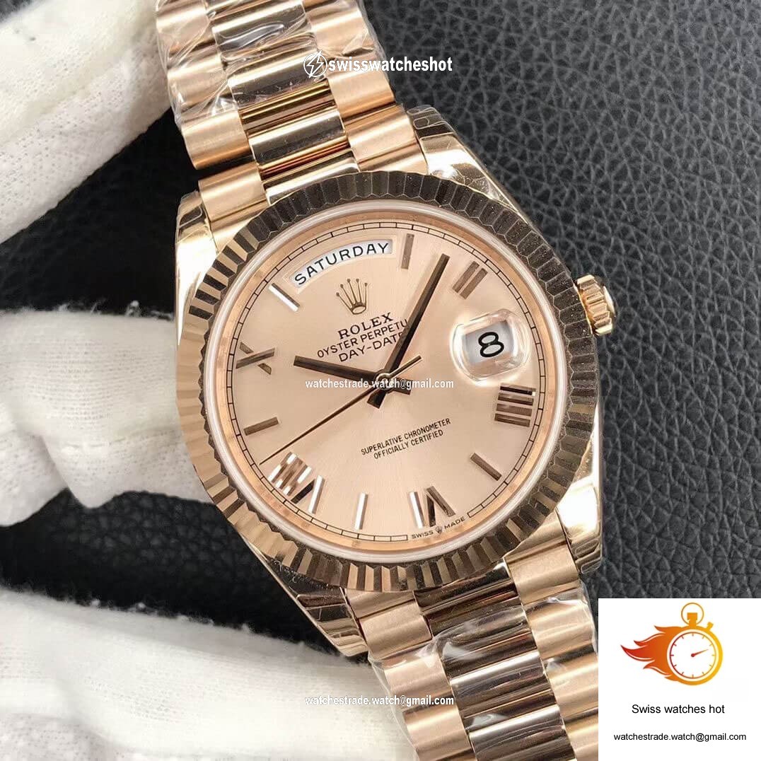 Rolex Day-Date M228238-0006 EW Factory Rose Gold 2