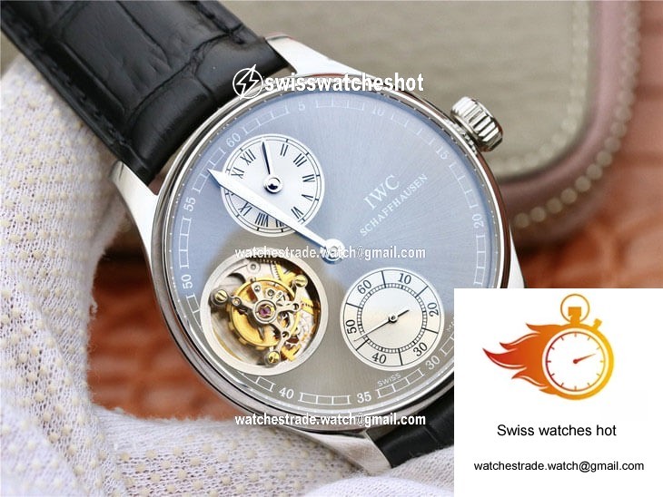 IWC Portuguese IW544603 ZF Factory Tourbillon Stainless Steel 2