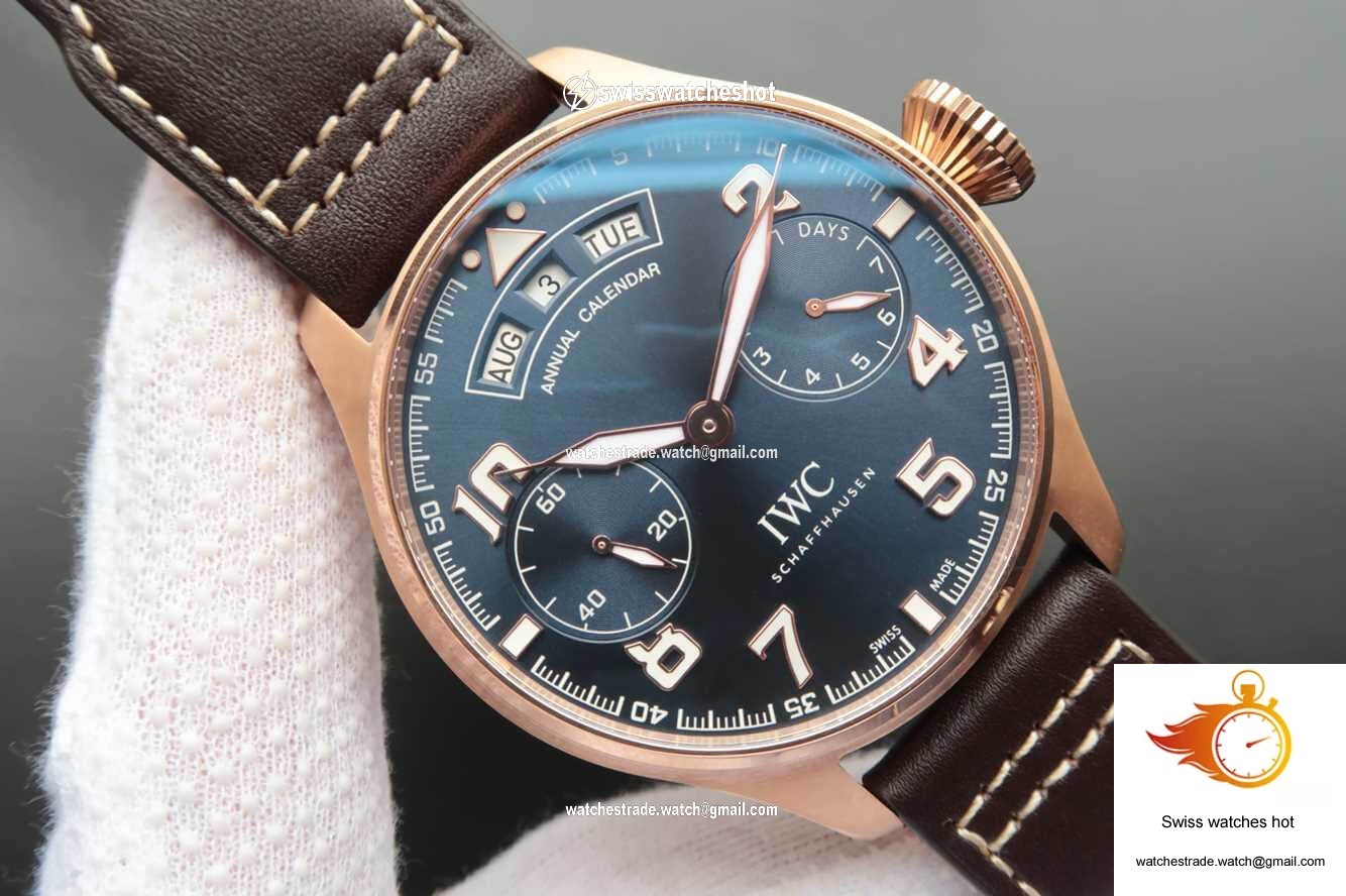 IWC Pilot IW502701 ZF Factory Blue Dial 2