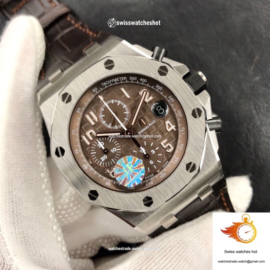 Audemars Piguet Royal Oak Offshore 26470ST.OO.A820CR.01 JF Factory Brown Dial 2