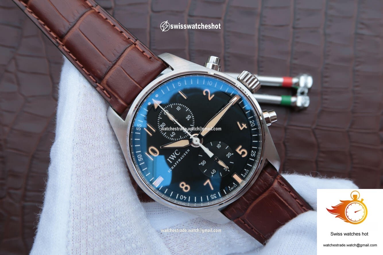 IWC Pilot IW387808 ZF Factory Stainless Steel 2