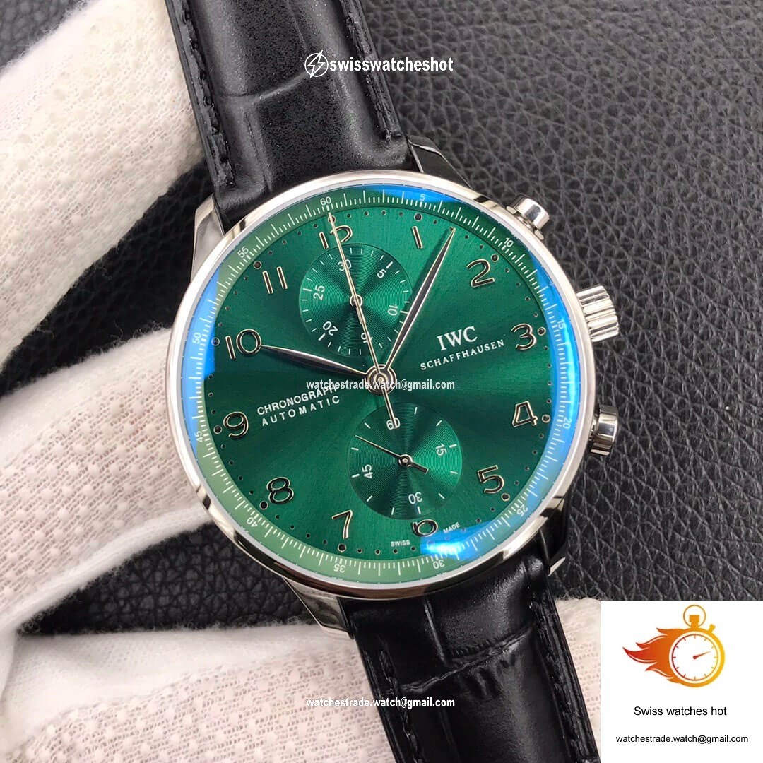 IWC Portugieser IW371615 ZF Factory Green Dial 2