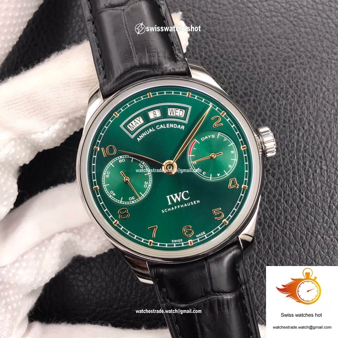 IWC Portugieser IW503510 ZF Factory Green Dial 2