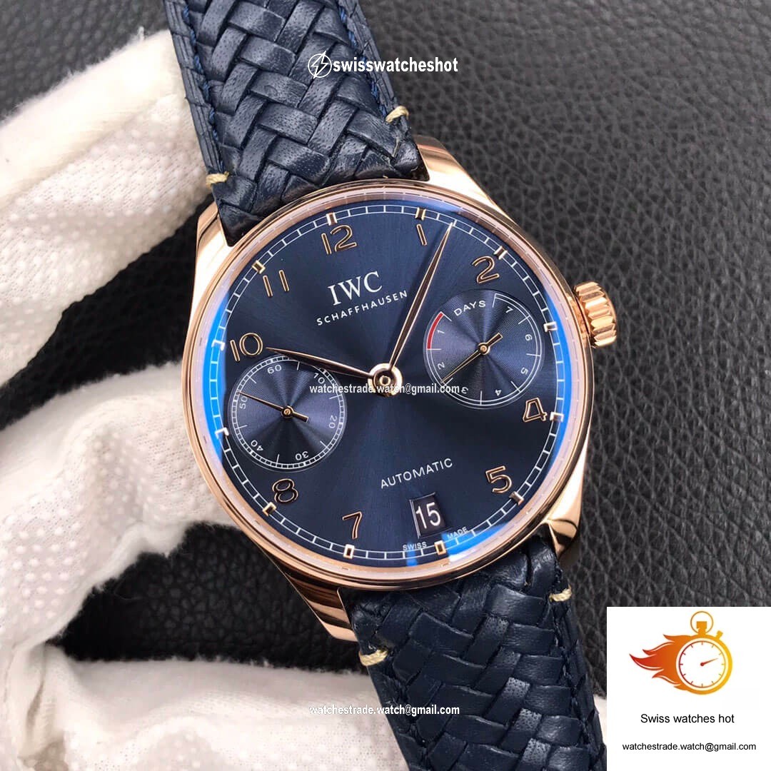 IWC Portugieser IW500713 ZF Factory Red Gold Case 2