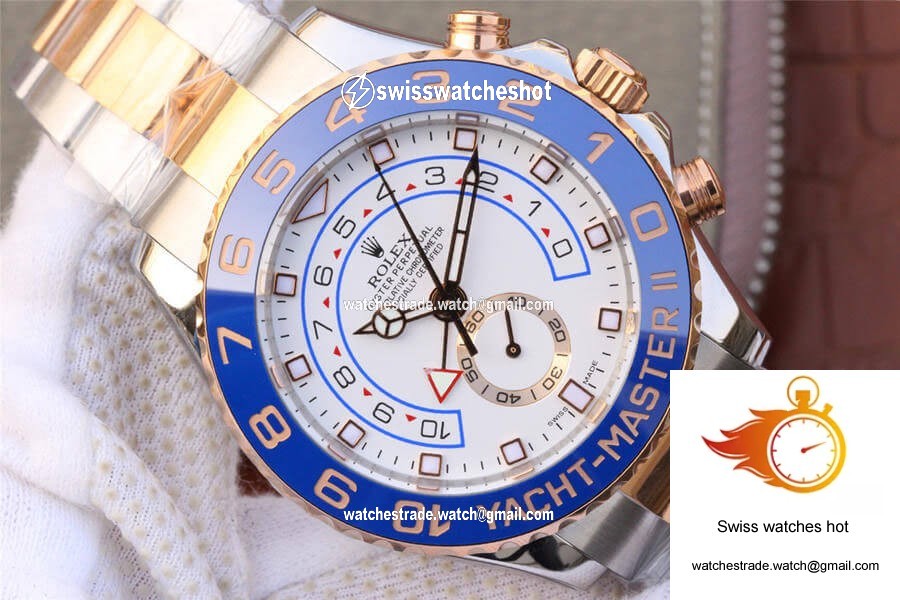 Rolex Yacht-Master M116681-0002 JF Factory White Dial 2