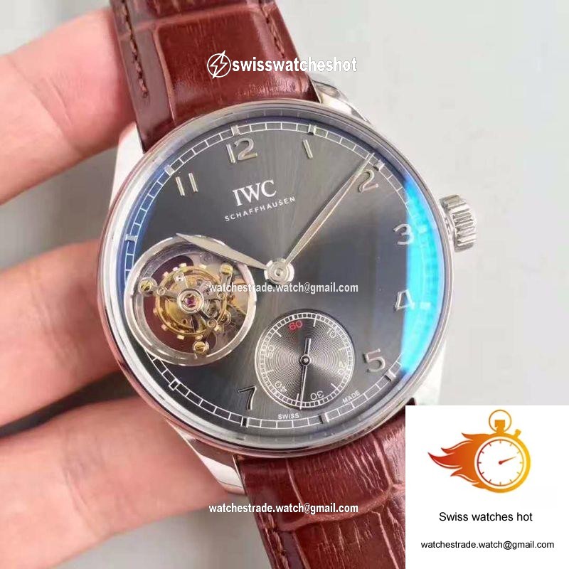 IWC Portugieser Tourbillon IW546301 YL Factory Gray Dial 2