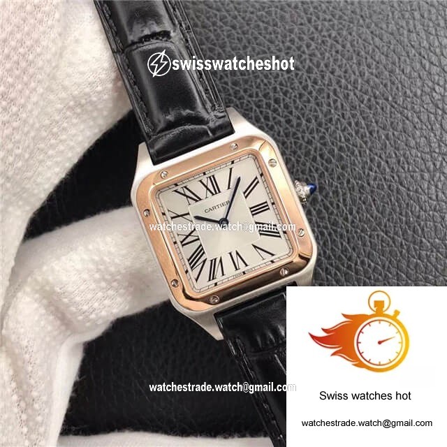 Cartier Santos W2SA0012 Ladies Silver Dial 2