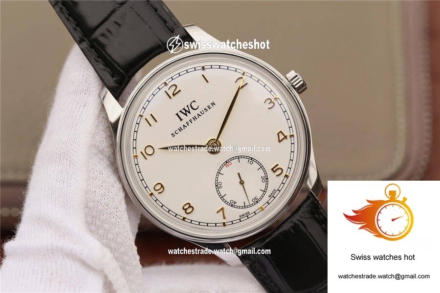 IWC Portuguese IW545408 ZF Factory White Dial 2