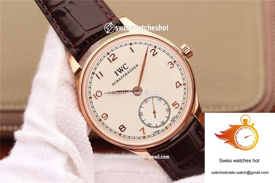 IWC Portuguese IW545409 ZF Factory Rose Gold White Dial 2