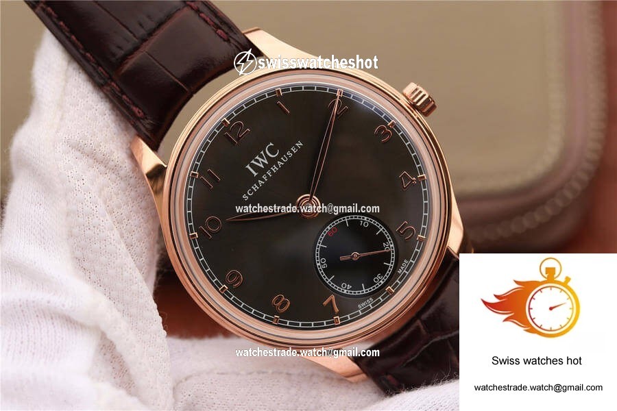 IWC Portuguese IW545406 ZF Factory Brown Dial 2