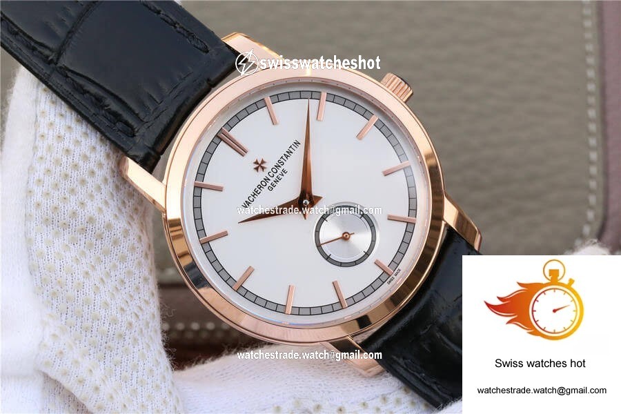 Vacheron Constantin Traditionnelle 82172/000R-9382 TW Factory Rose Gold White Dial 2