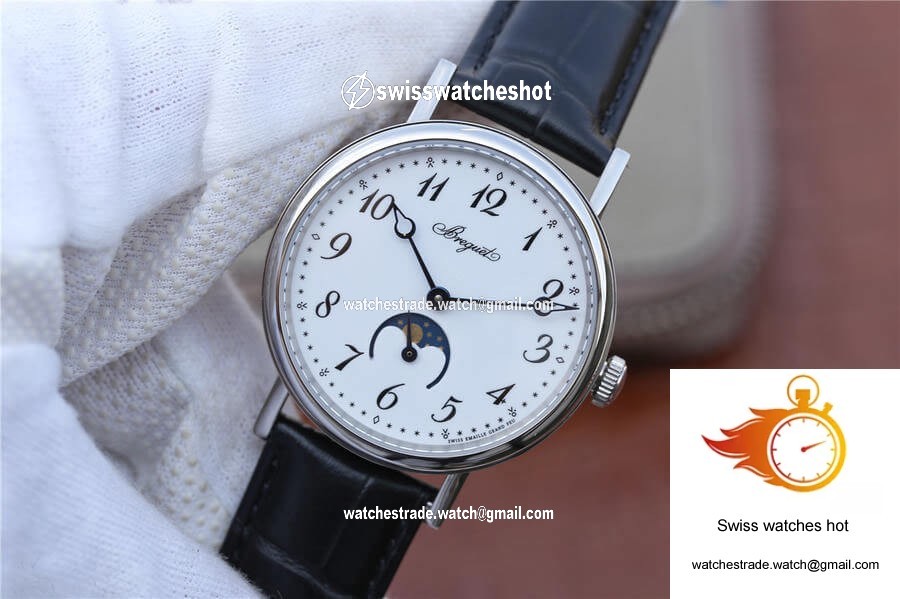 Breguet Classique Moonphase 9087BB/29/964 TW Factory White Dial 2