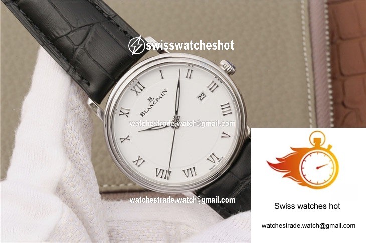 Blancpain Villeret 6651-1127-55B ZF Factory White Dial 2