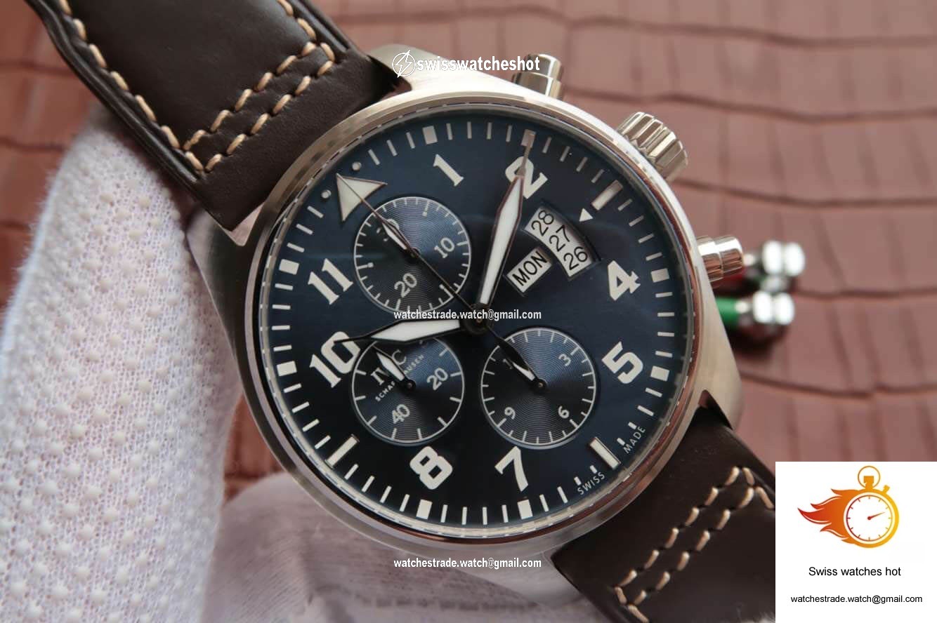 IWC Pilot IW377706 ZF Factory Blue Dial 2