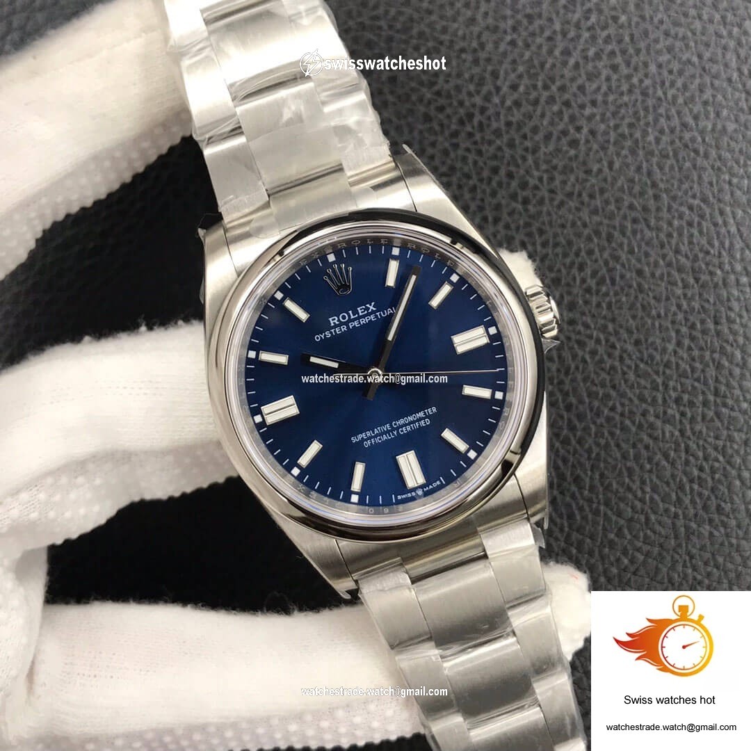 Rolex Oyster Perpetual M126000-0003 36MM EW Factory Blue Dial 2