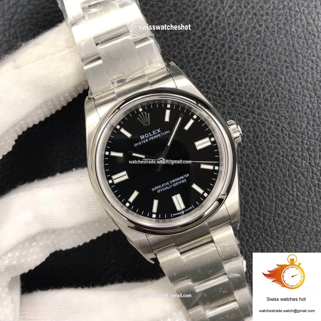 Rolex Oyster Perpetual M126000-0002 36MM EW Factory Black Dial 2