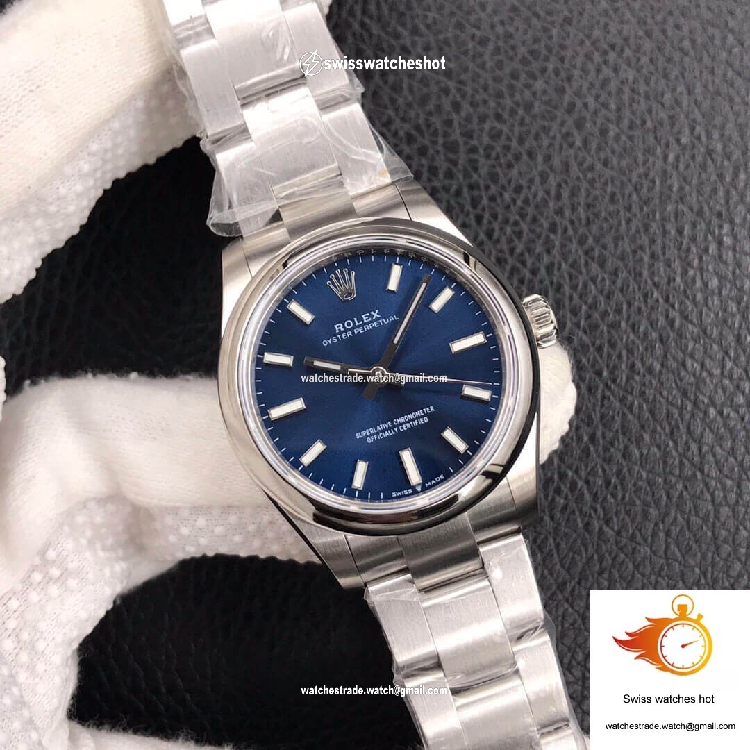 Rolex Oyster Perpetual M277200-0003 31MM EW Factory Blue Dial 2