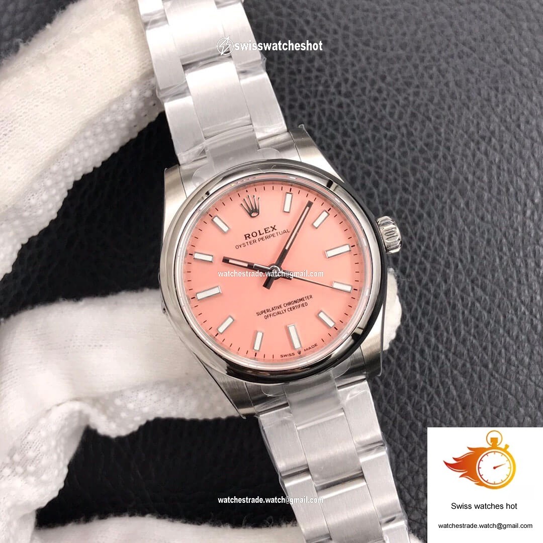 Rolex Oyster Perpetual M277200-0004 31MM EW Factory Pink Dial 2