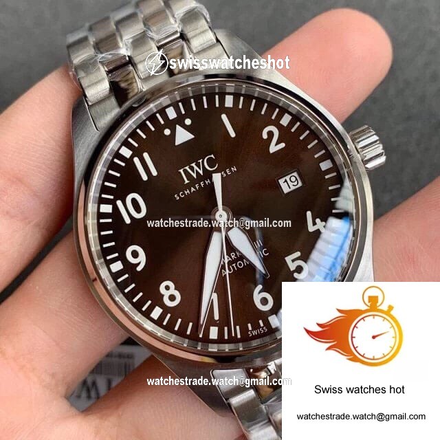 IWC Pilot IW327013 V7 Factory Brown Dial 2