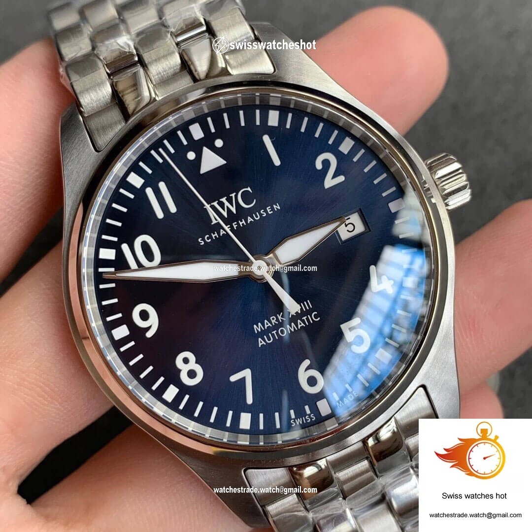 IWC Pilot IW327014 V7 Factory Blue Dial 2