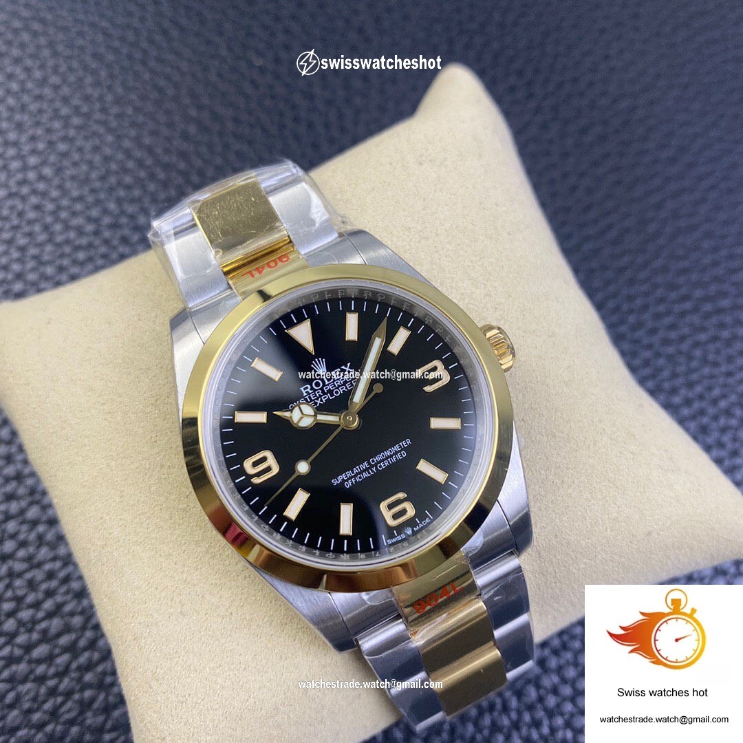 Rolex Explorer M124273-0001 EW Factory Black Dial 2
