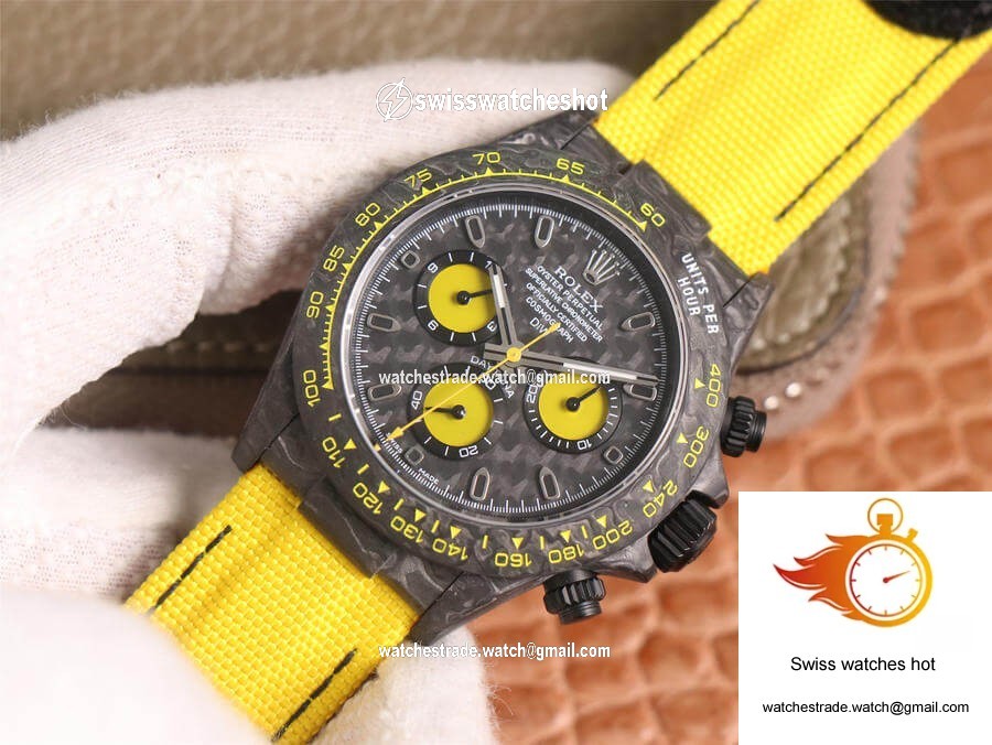 Rolex Daytona Diw Retrofit Version WWF Factory Carbon Fiber Pattern 2