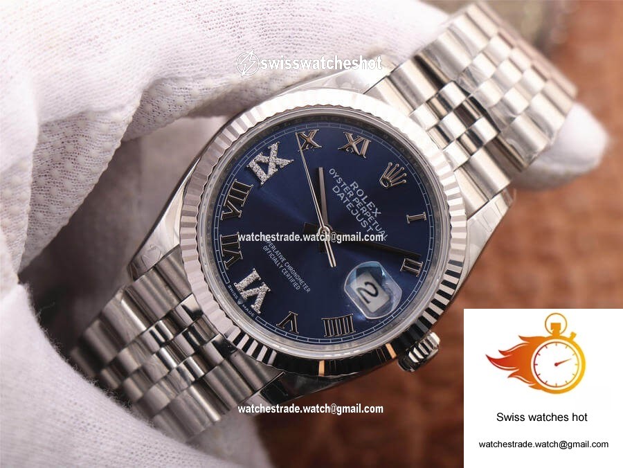 Rolex Datejust 126234 EW Factory Blue Dial 2