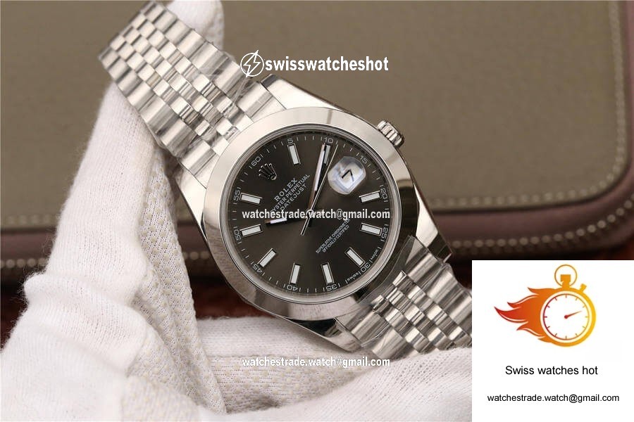 Rolex Datejust M126300-0008 EW Factory Grey Dial 2