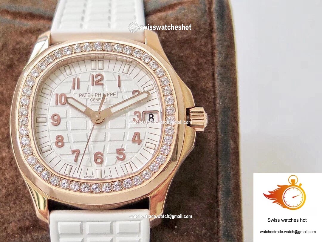 Patek Philippe Aquanaut 5268/200R-001 PPF Factory White Dial 2