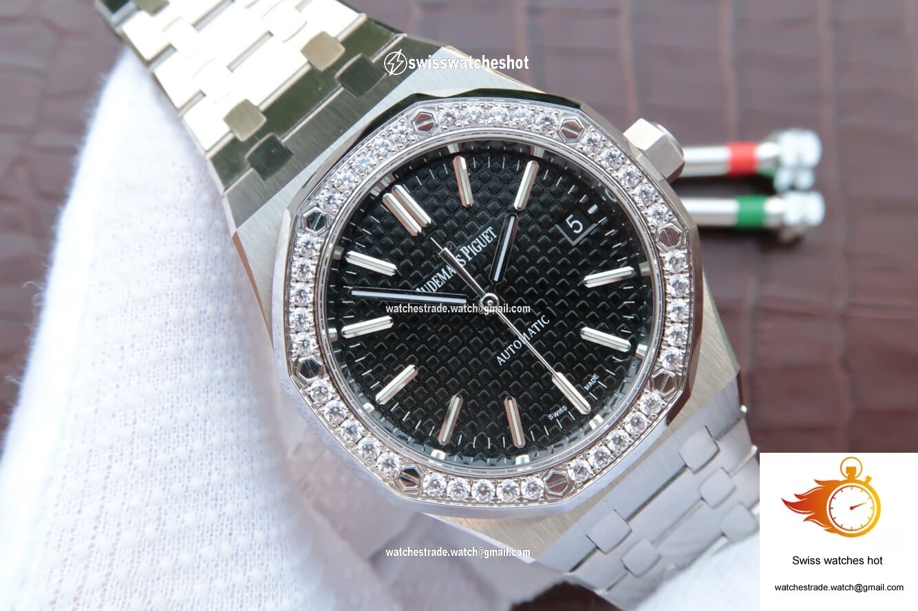 Audemars Piguet Royal Oak 15400/15450 Couple Watch JF Factory Black Dial 2