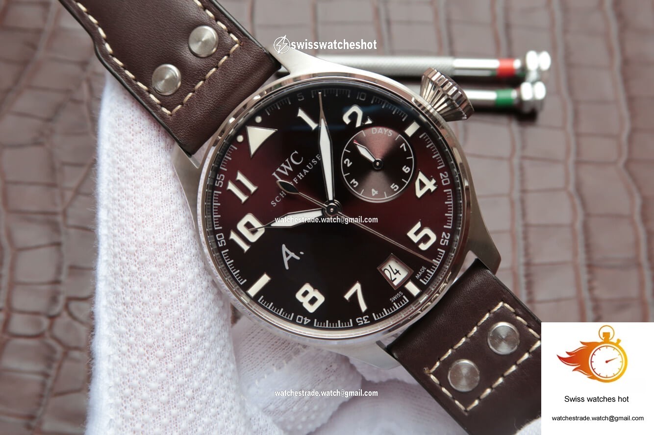 IWC Pilot IW500422 ZF Factory Brown Dial 2