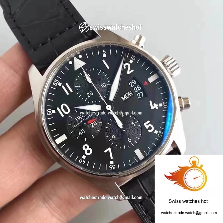 IWC Pilot IW37777 ZF Factory Black Dial 2
