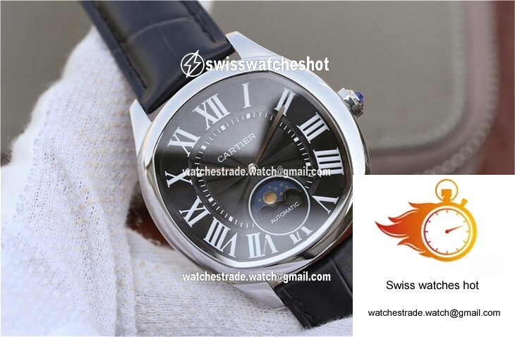 Drive De Cartier Moonphase WGNM0009 Black Dial 2