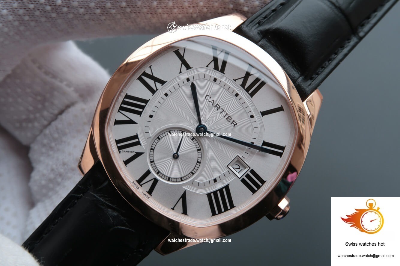 Drive De Cartier WGNM0003 V6 Factory Silver Dial 2