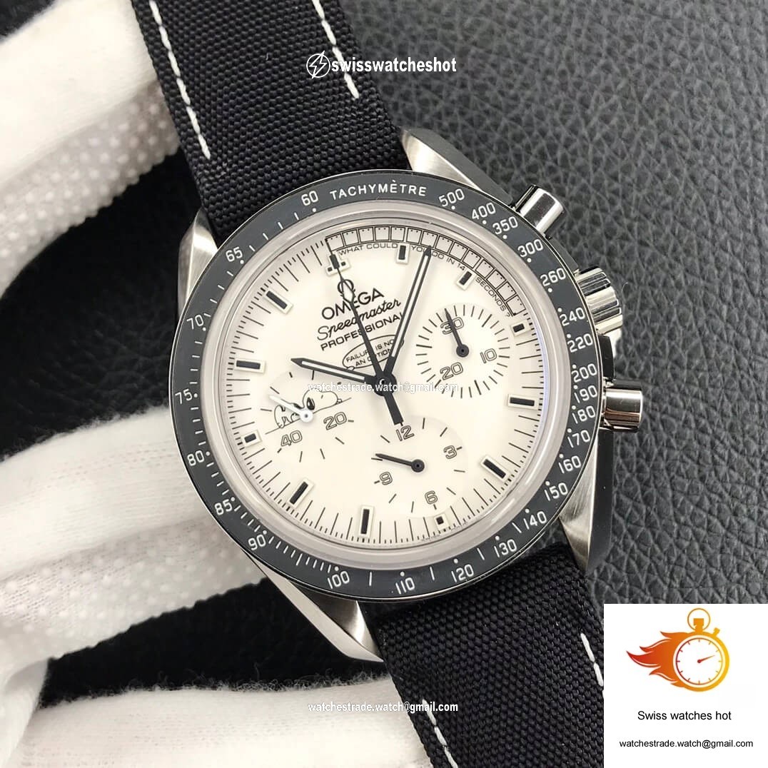 Omega Speedmaster Snoopy Award 311.32.42.30.04.003 OM Factory V2 White Dial 2
