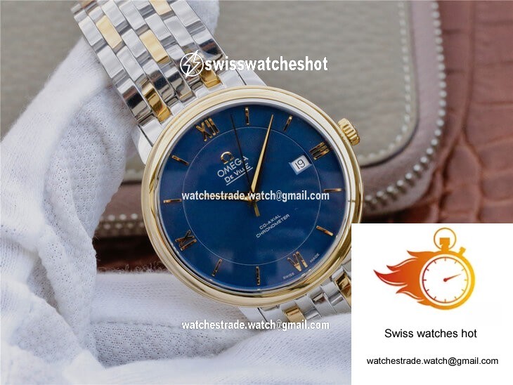 Omega De Ville 424.20.37.20.03.001 TW Factory Blue Dial 2
