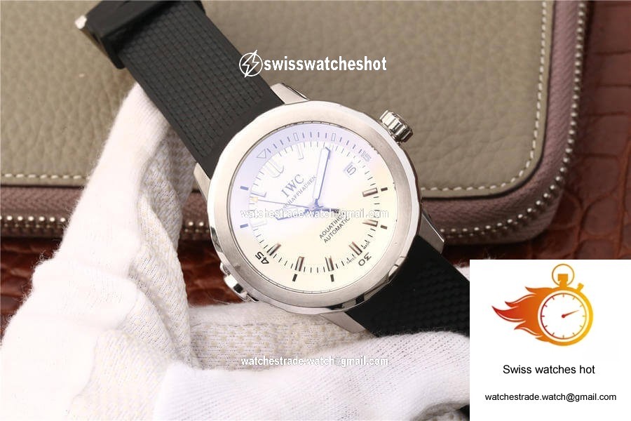 IWC Aquatimer IW329003 V6 Factory Silver White Dial 2